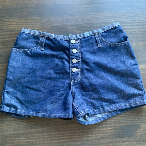 BUM Equipment Vintage Button Up Shorts - Picture 1 of 6